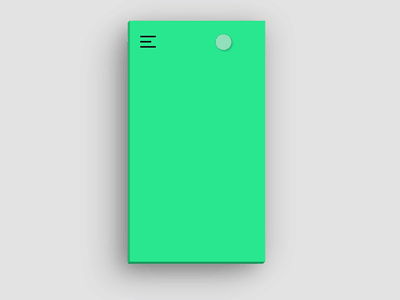 Mobile Menu | Animation animation app burger flinto menu mobile
