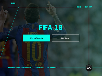 FIFA18 Companion (Redesign) by Rodrigo Santino on Dribbble