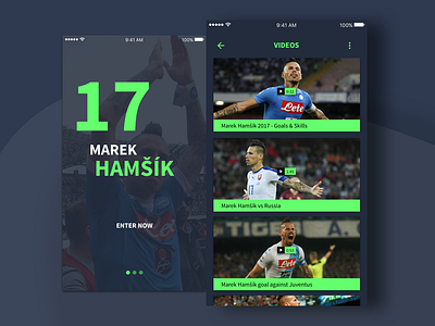 Marek Hamšík - Mobile App