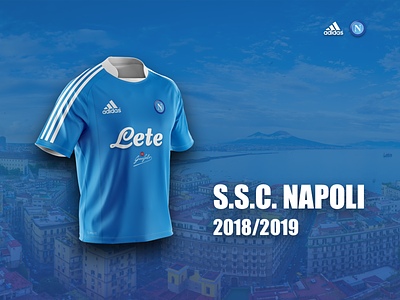 Napoli Football - Jersey Concept football italy jersey naples napoli soccer