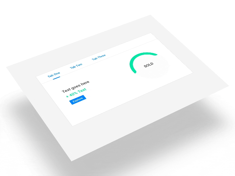 Tab | Graph analytics dashboard data flinto graph widget