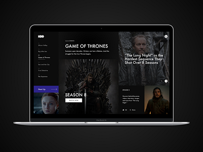HBO | Game of Thrones app desktop got goth hbo series tv website
