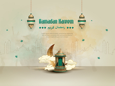 Ramadan Kareem art card design graphic design illustration image islamic ramadan template