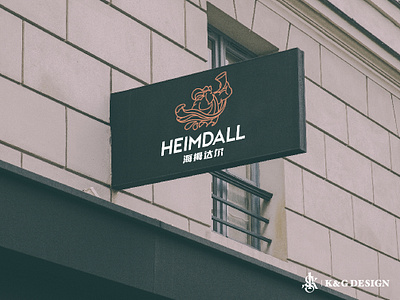 泳装品牌Logo设计-Heimdall