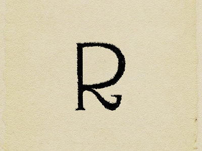 R letter art branding design designer dribbble graphic design hcmc illustration letter logo paper printing typeface typography ui