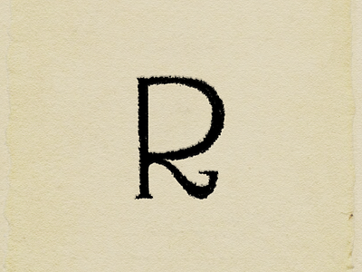 R letter art branding design designer dribbble graphic design hcmc illustration letter logo paper printing typeface typography ui