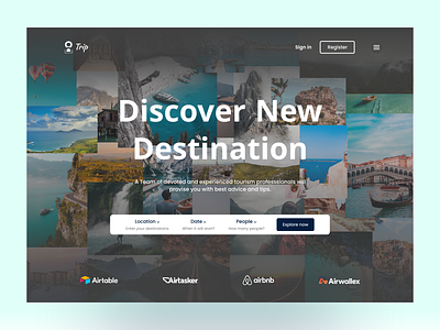 Travel Agency Landing Page