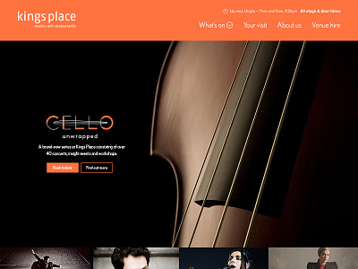Kings place art direction design digital experience design responsive ui ux web web site