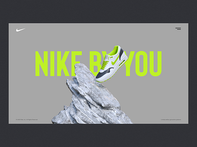 Nike — Natural Selection 3d 3d animation after effects animated animation c4d cinema 4d concept digital fashion interaction design interface motion motion design navigation nike ui user experience ux web