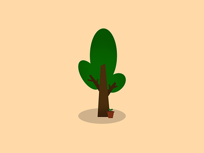 tree 2 design graphic design illustration vector