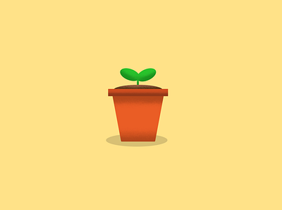 cute sprout design graphic design illustration vector
