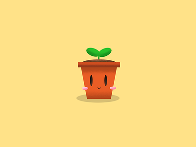 cute sprout 2 design graphic design illustration vector