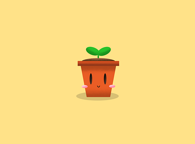 cute sprout 2 design graphic design illustration vector