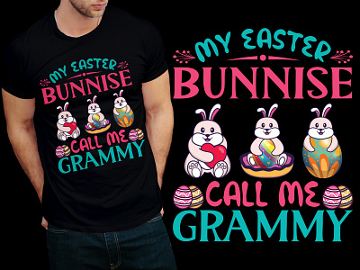 Happy Easter T-Shirt Design