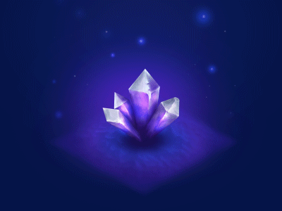 Shiny Crystals brush cgart crystal gif icon mobile motion violet