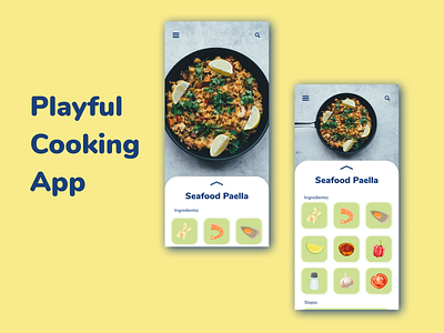 Playful Cooking App