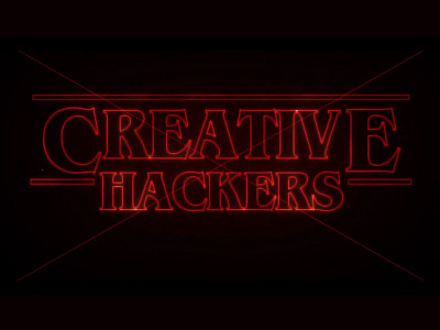 Stranger Creative Hackers creative hackers motion stranger things teaser video