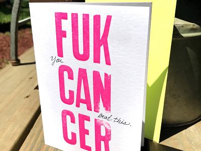 Fuk CanCer Card