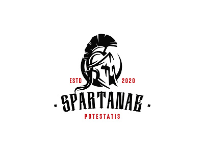Spartan Helmet logo design ancient greek branding classic gym helmet illustration logo negative space sparta spartan sports warrior