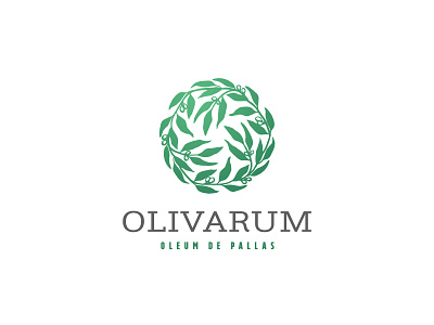 olive branch logo branding cosmetics feminine health illustration leaves logo medical oil olives plant product wreat