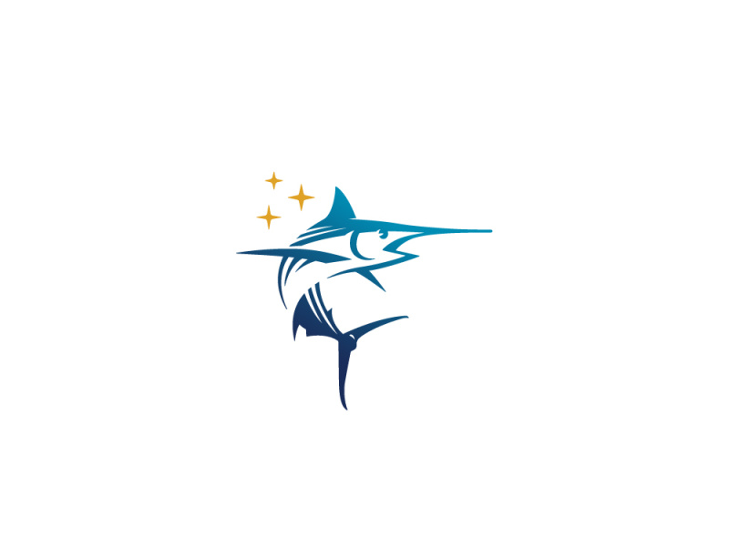 Swordfish logo design by Mersad Comaga on Dribbble