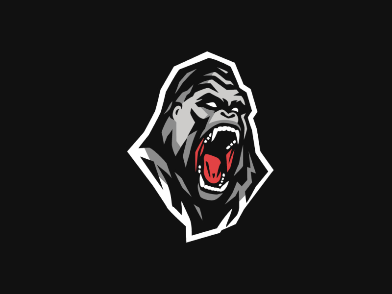 Gorilla Gym logo by Mersad Comaga on Dribbble