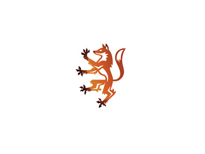 Fox heraldry logo