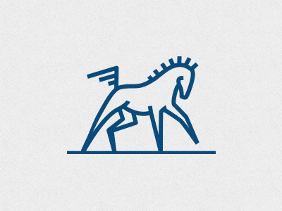 Arabian arabian foal horse line art logo mark minimalism minimalistic mustang simple stallion