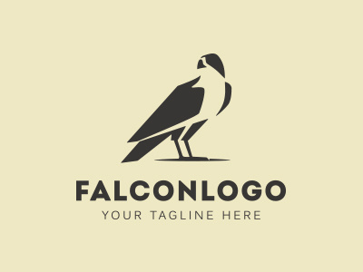 Falcon logo eagle falcon falconry hawk hunt hunting logo mark minimalism simple tradition uae