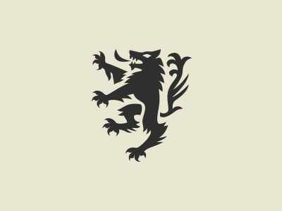 Wolf crest logo