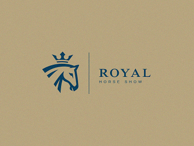 Horse show logo animal arabian classic head horse logo luxury brand mark royal simple stallion