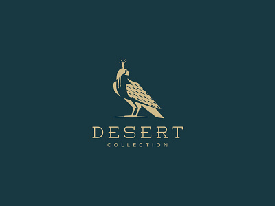 Falcon logo animal desert eagle falcon hawk hunting logo mark negative space simple