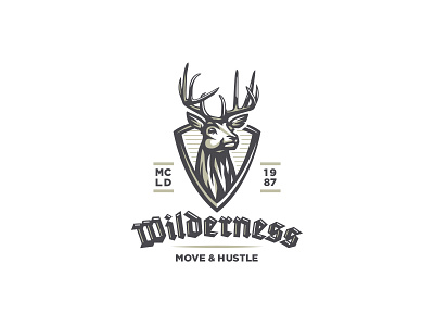 Mule deer logo