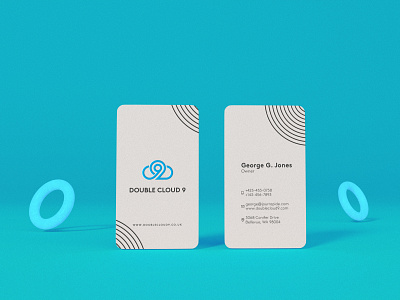 Cloud Business Card Design