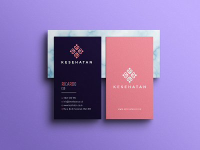 Virtical Business Card Design
