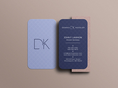 Business Card with Background Design