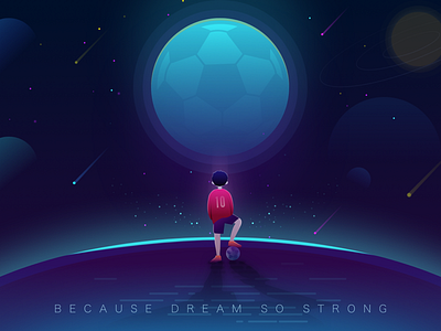 Because dream so strong