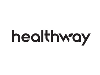 Healthway Logotype branding custom lettering custom type lettering logo logotype type typography