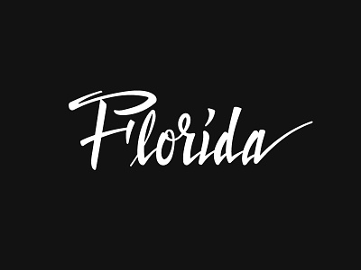 Florida calligraphy florida hand lettering lettering