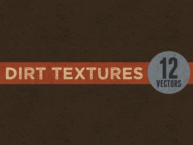 Vector Dirt Textures by Jeff Jenkins on Dribbble