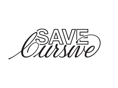 Save Cursive calligraphy cursive lettering