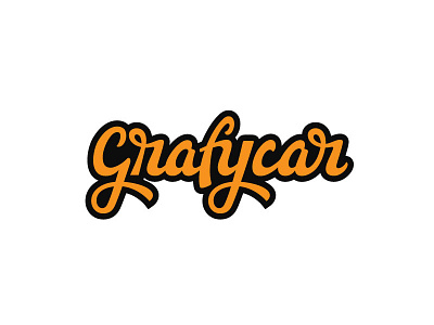 Grafycar Logo V2 branding hand lettering lettering logo logotype type typography