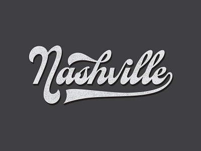 Nashville 2 hand lettering lettering logo type typography