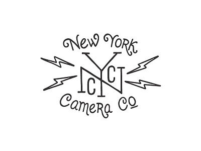 NYCC V1 branding hand lettering lettering logo monogram