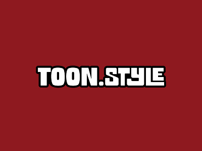 Toon Style branding custom lettering hand lettered hand lettering lettering logo type typography
