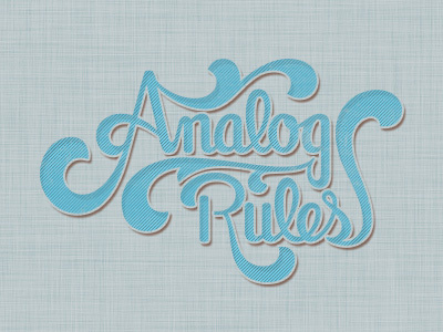 Analog Rules