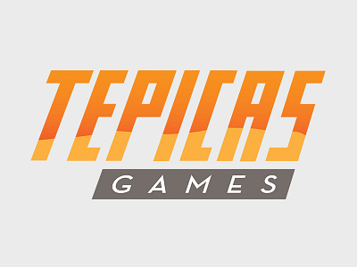 Tepicas Games Logo branding gaming logo