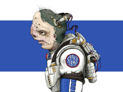 Space Camp characterdesign digitalpainting illustration photoshop