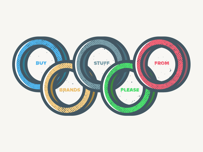 Olympics dribbble
