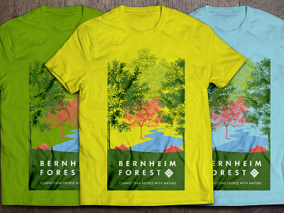 Bernheim Forest Shirt apparel bernheim forest bright colorful forest nature river shirt shirt design shirt designer t shirt t shirt design t shirt designer trees